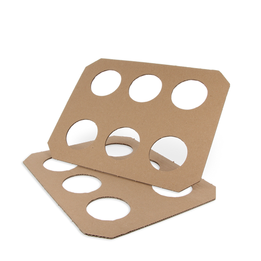 Becherhalter für 6 Becher - 50 Stück