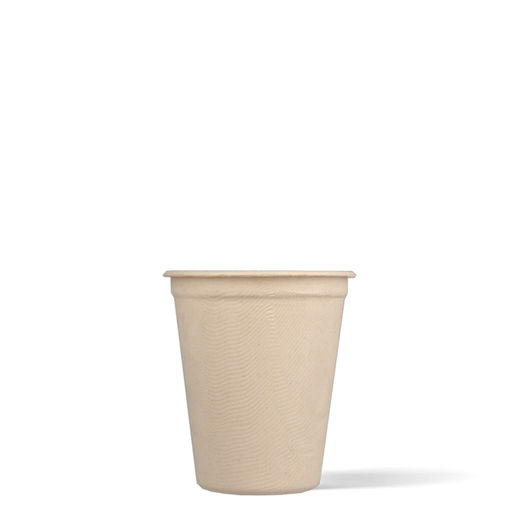 Bagasse Cappuccino-Becher 230cc/8oz 1000 Stück