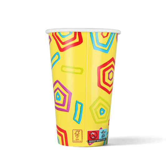 Milchshake Becher Love, Relax, Drink 450cc/16oz - ab 500 Stück