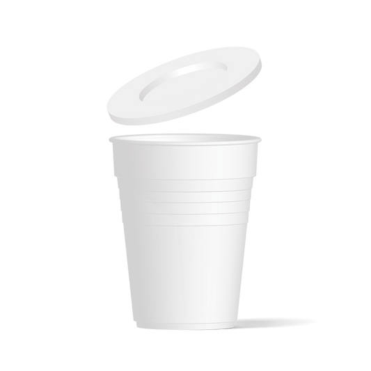 Mepal Wiederverwendbare Automatenbecher – weiß – 180 cc / 7,5 oz – ab 36 Stück