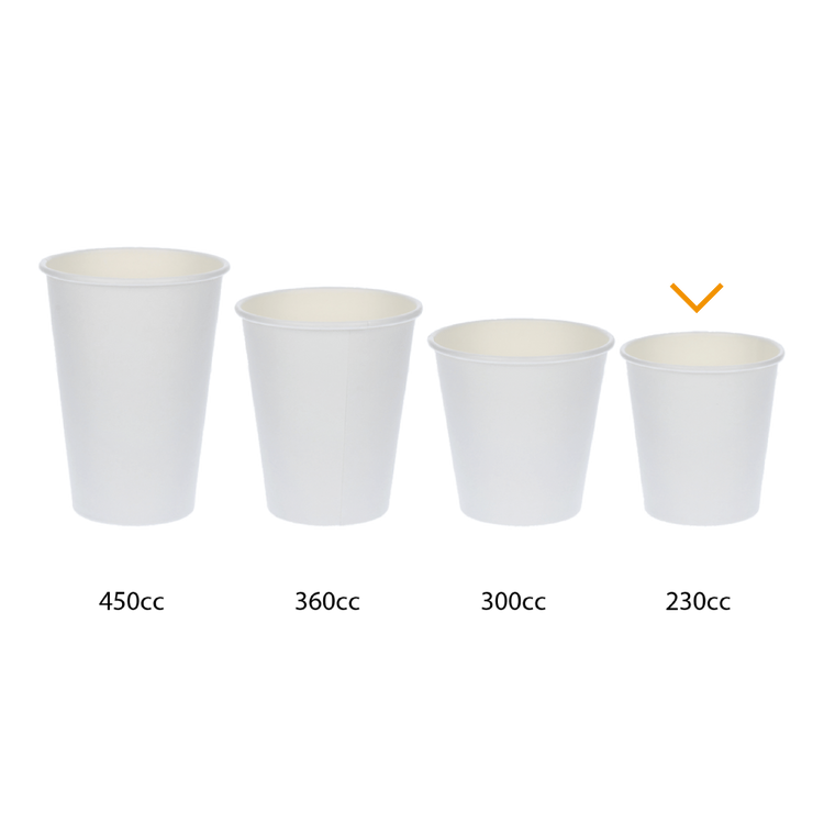 Cappuccino-Becher FSC® Kraft 230cc/8oz ab 1.000 Stück