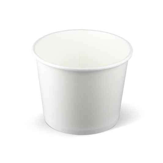 Eisbecher Weiß 360cc/12oz - ab 1.000 Stück