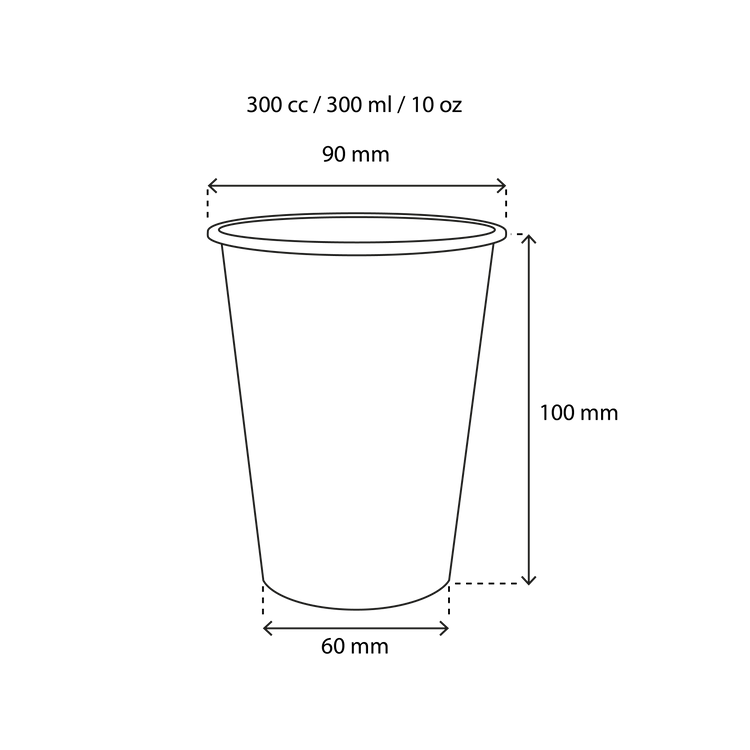 Suppenbecher Soup 300cc/10oz - ab 1.000 Stück