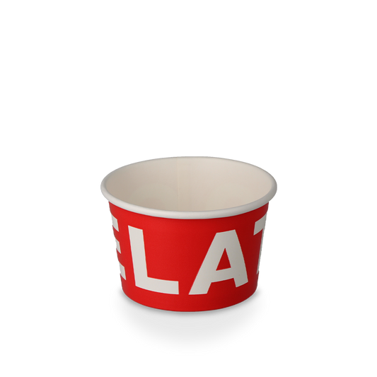 Eisbecher - Gelato - 120cc/4oz - ab 1.000 Stück