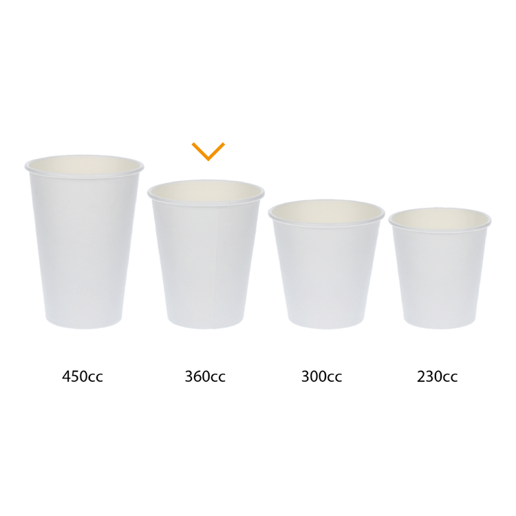 Latte-Becher Luxury 360cc/12oz - ab 1.000 Stück