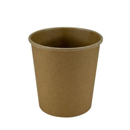 Soepbeker KRAFT PLA BRUIN 12 oz / 450 cc - 98 mm - 500 st/ds - Goedkopekoffiebekers.nl (6978960752799)