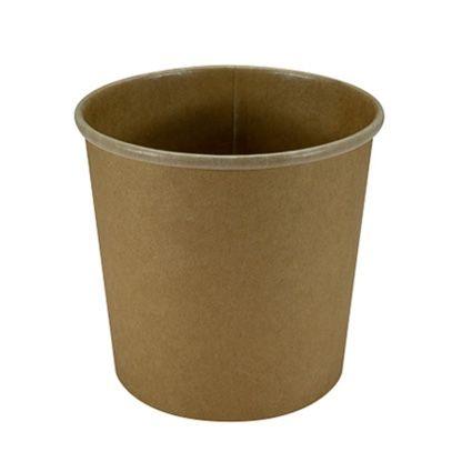 Soepbeker KRAFT PLA BRUIN 26 oz / 750 cc - 118 mm - 500 st/ds - Goedkopekoffiebekers.nl (6978960818335)