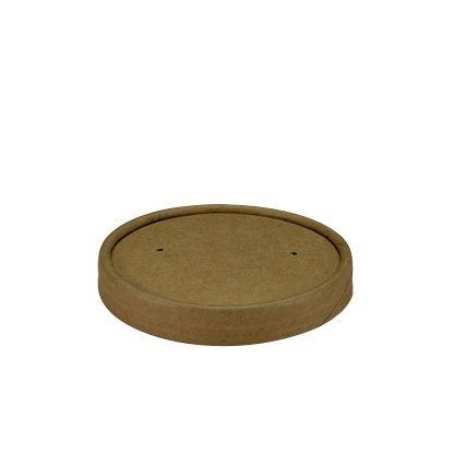 Soepdeksels karton 12oz (90mm) - KRAFT PLA CupToGo - 500 stuks per doos - Goedkopekoffiebekers.nl (6978961342623)