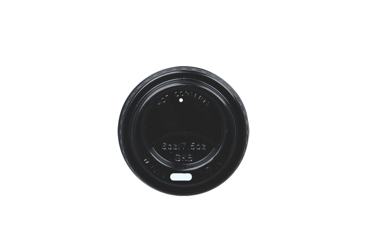 Deckel Schwarz - Ø70 mm für 150/180cc - ab 1.000 Stück