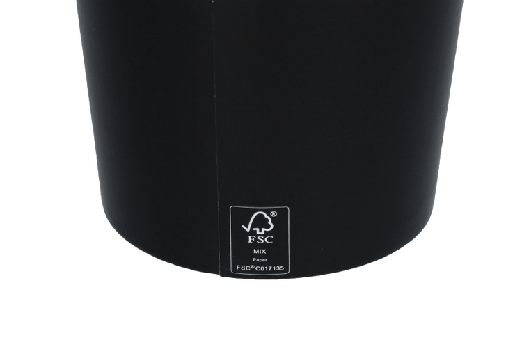 Milchshake-Becher FSC® schwarz - 650cc/22oz - ab 500 Stück