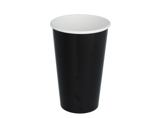 Milchshake-Becher FSC® schwarz - 450cc/16oz - ab 500 Stück