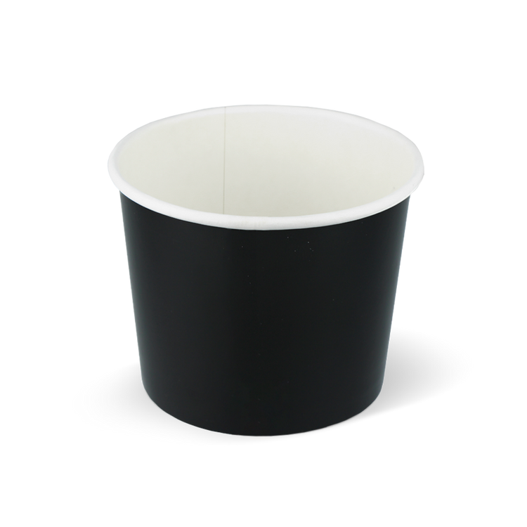 Eisbecher FSC® Schwarz 300cc/10oz - ab 1.000 Stück