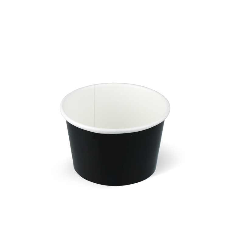 Eisbecher FSC® Schwarz 120cc/4oz - ab 1.000 Stück