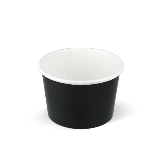 Eisbecher FSC® Schwarz 230cc/8oz - ab 1.000 Stück