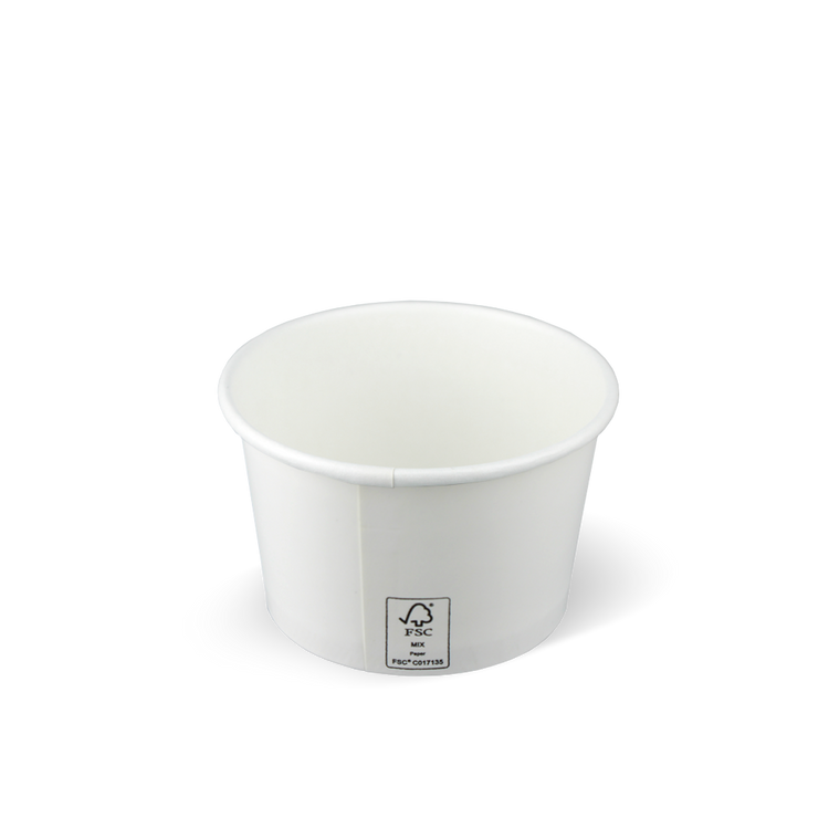 Eisbecher FSC® Weiß 120cc/4oz - ab 1.000 Stück