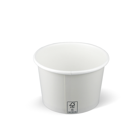 Eisbecher FSC® Weiß 230cc/8oz - ab 1.000 Stück