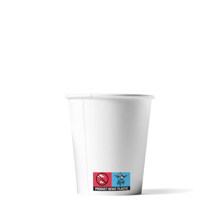 Kaffeebecher Weiß 150cc/6oz - ab 2.500 Stück