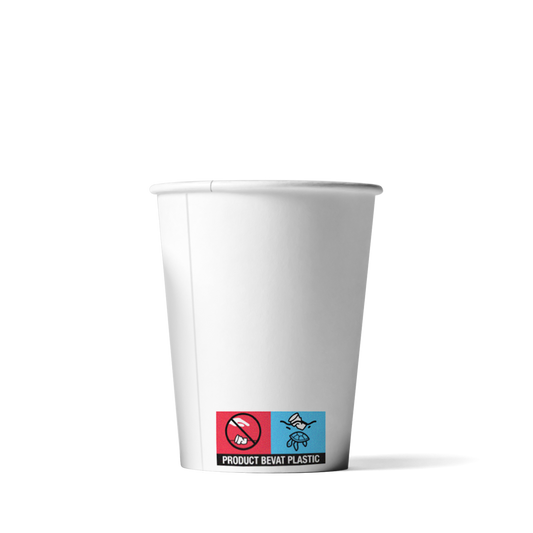 Latte-Becher Weiß 300cc/10oz - ab 1.000 Stück