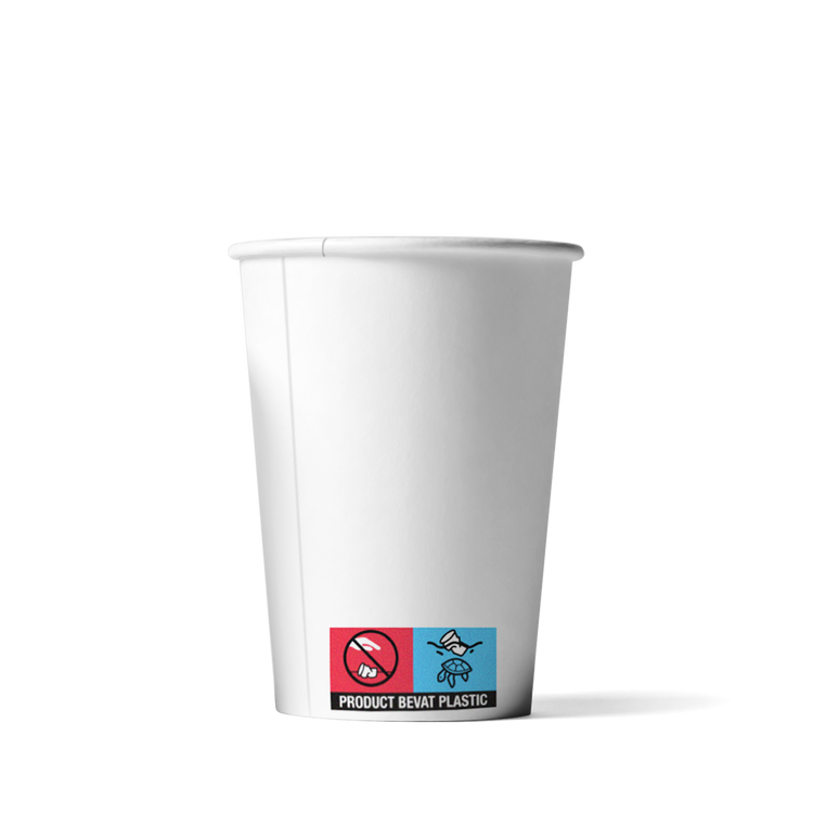 Latte-Becher Weiß 360cc/12oz - ab 1.000 Stück
