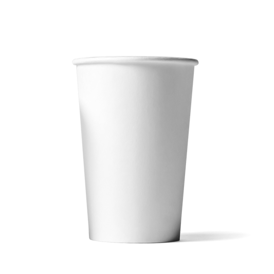 Latte-Becher Weiß 450cc/16oz - ab 1.000 Stück