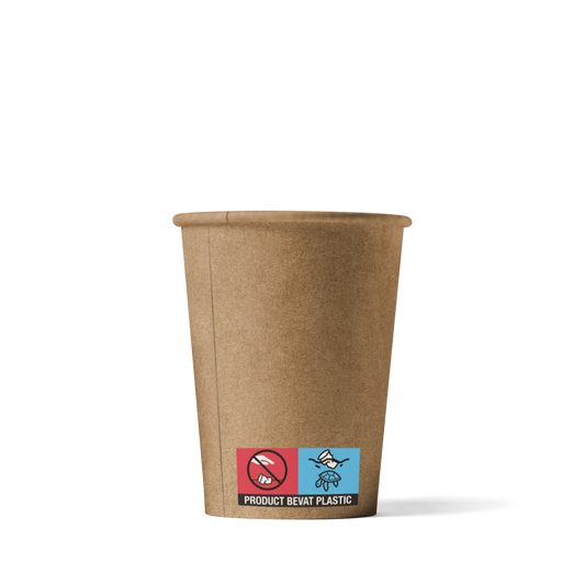 Cappuccino-Becher Kraft 230cc/8oz ab 1.000 Stück