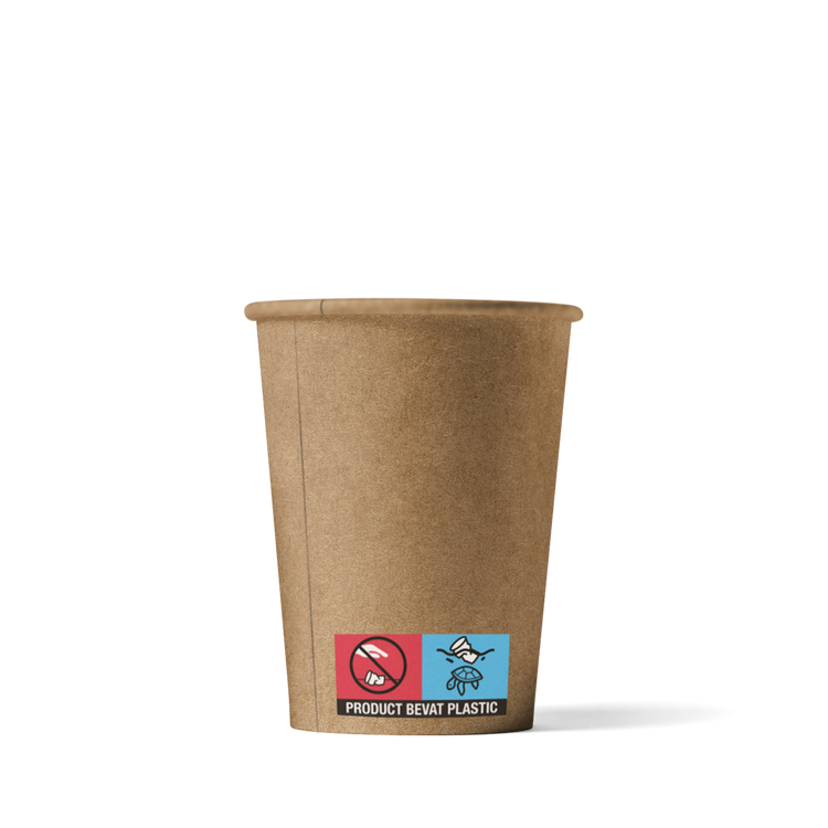 Cappuccino-Becher Kraft 230cc/8oz ab 1.000 Stück