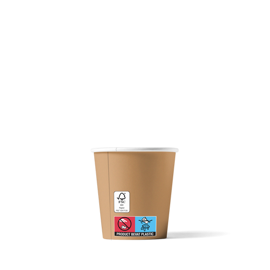 Espresso-Becher FSC® Kraft 120cc/4oz - ab 1.000 Stück