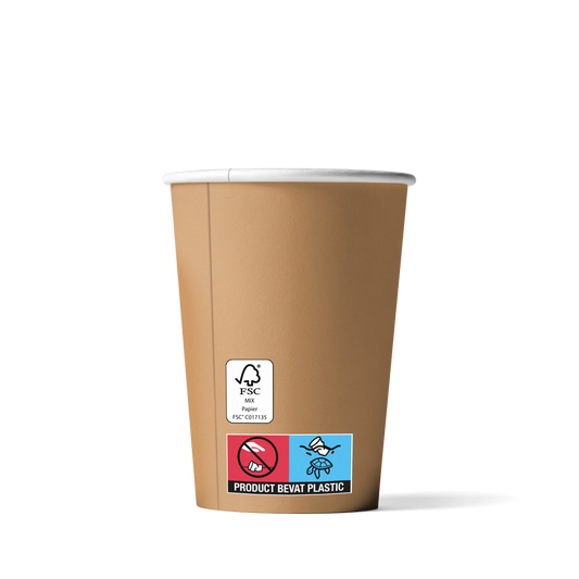 Latte-Becher FSC® Kraft 360cc/12oz - ab 1.000 Stück