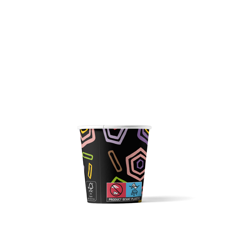 Espresso-Becher Love, Relax, Coffee - 120cc/4oz - ab 1.000 Stück