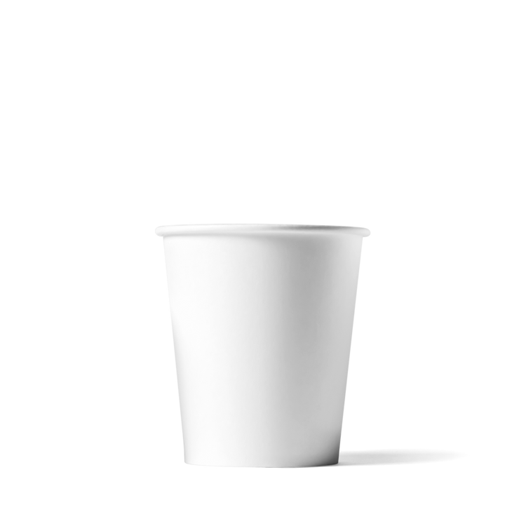 Kaffeebecher Weiß 150cc/6oz - ab 2.500 Stück